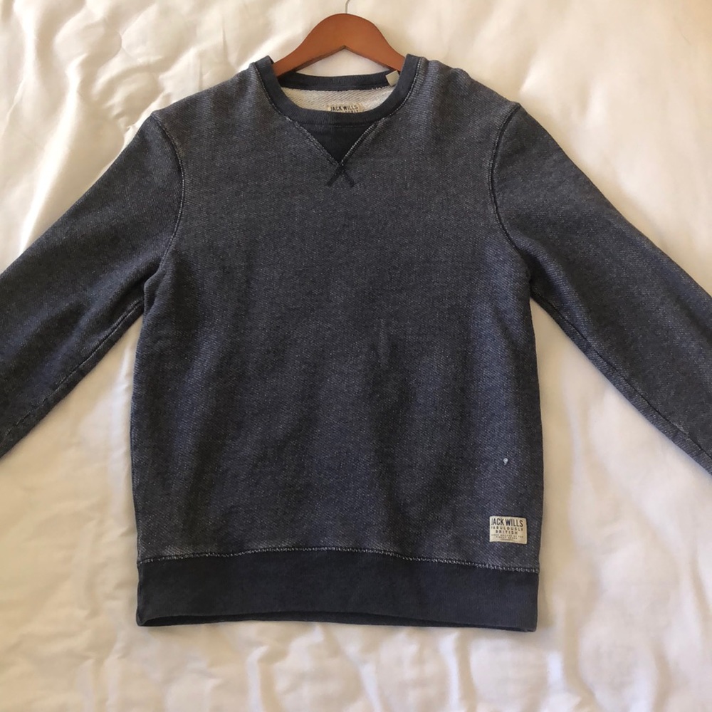 Jack Wills British Navy Blue Sweater